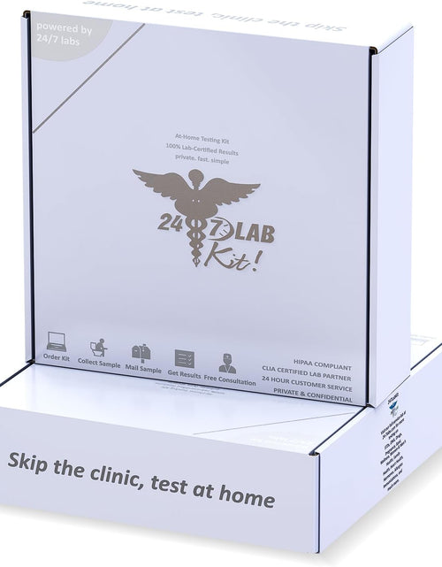 Load image into Gallery viewer, STD Testing Kit for Men and Women Chlamydia and Gonorrhea Screening Discreet and Accurate Results
