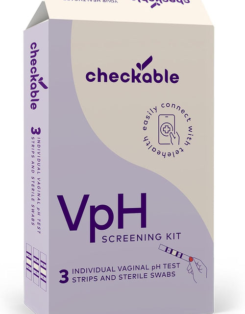 Load image into Gallery viewer, Quick Results, Vaginal pH Balance Screening Strip and Yeast Infection Treatment for Women - 3 Count
