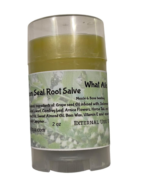 Load image into Gallery viewer, Solomon&#39;s Seal Root Salve 2 oz - Herbal Salve in a Twist up Tube
