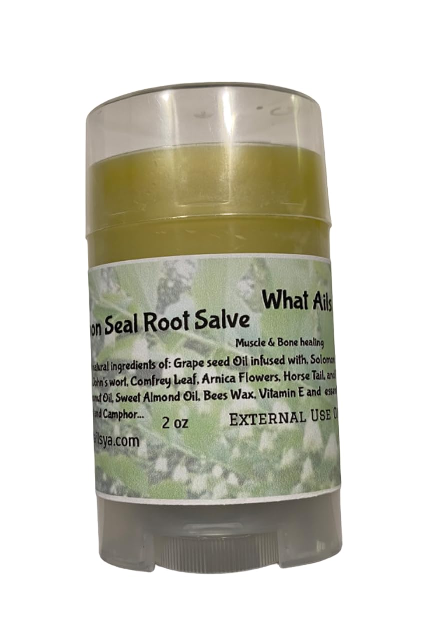 Solomon's Seal Root Salve 2 oz - Herbal Salve in a Twist up Tube