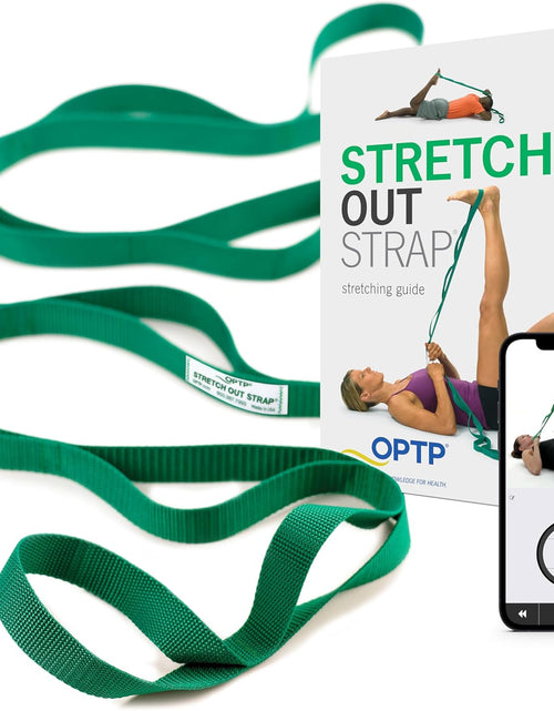 Load image into Gallery viewer, The Original Stretch Out Strap with Exercise Book, USA Made Top Choice Stretch Out Straps for Physical Therapy
