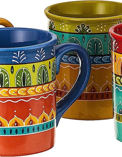 Load image into Gallery viewer, Valencia Mugs (Set of 4), 16 oz, Multicolor
