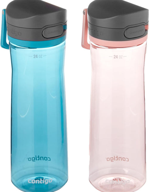 Load image into Gallery viewer, 2.0 BPA-Free Plastic Water Bottle with Leak-Proof Lid, 2 Pack
