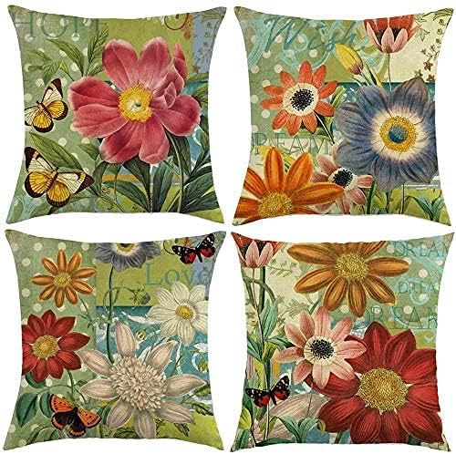 Load image into Gallery viewer, Spring Summer Pillow Covers 18x18, Outdoor Sunflower Pillow Case
