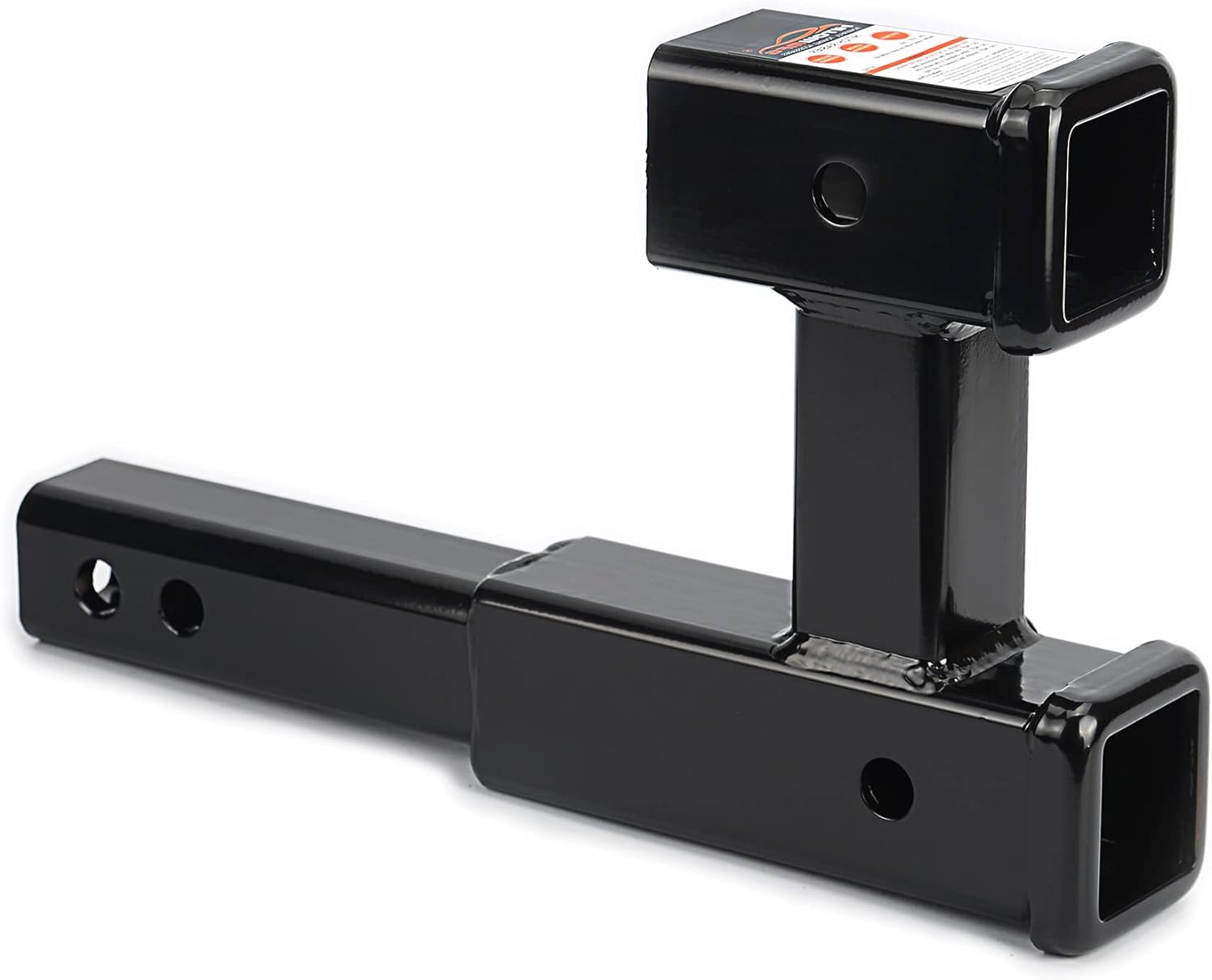 Truck Dual Receiver Extender Trailer Towing Hitch Extension Bicycle Extender (GTW- 4000 lb.)