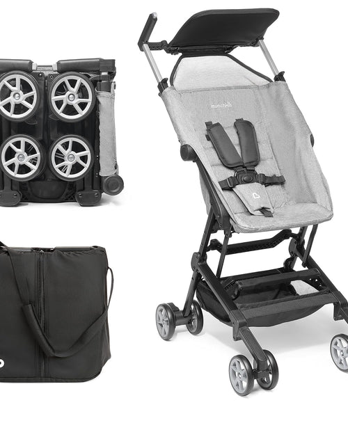 Load image into Gallery viewer, Ultra Compact Lightweight Travel Stroller for Babies &amp; Toddlers, Grey
