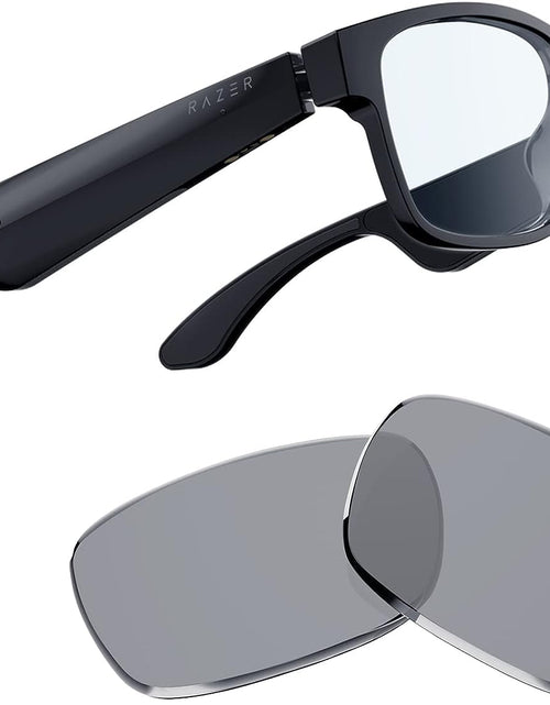 Load image into Gallery viewer, Smart Glasses: Blue Light Filtering &amp; Polarized Sunglass Lenses - Low Latency Audio - Built-in Mic &amp; Speakers , Rectangle
