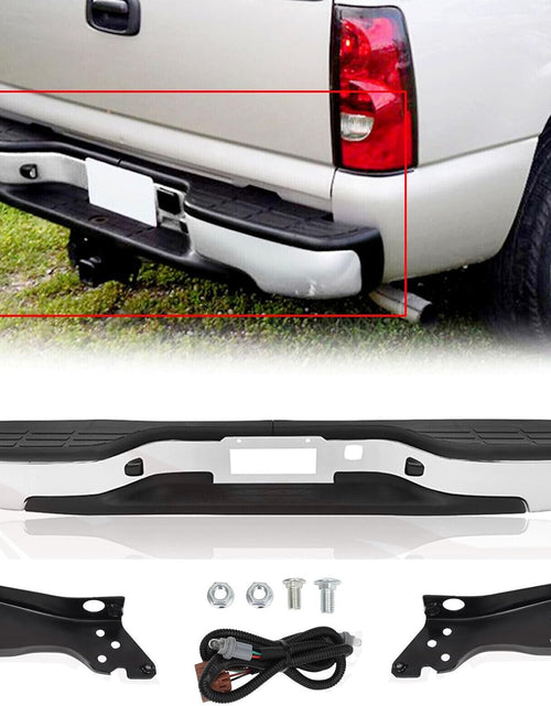 Load image into Gallery viewer, New Rear Step Bumper Fit for 1999-2007 Chevy Chevrolet Silverado GMC Sierra 1500
