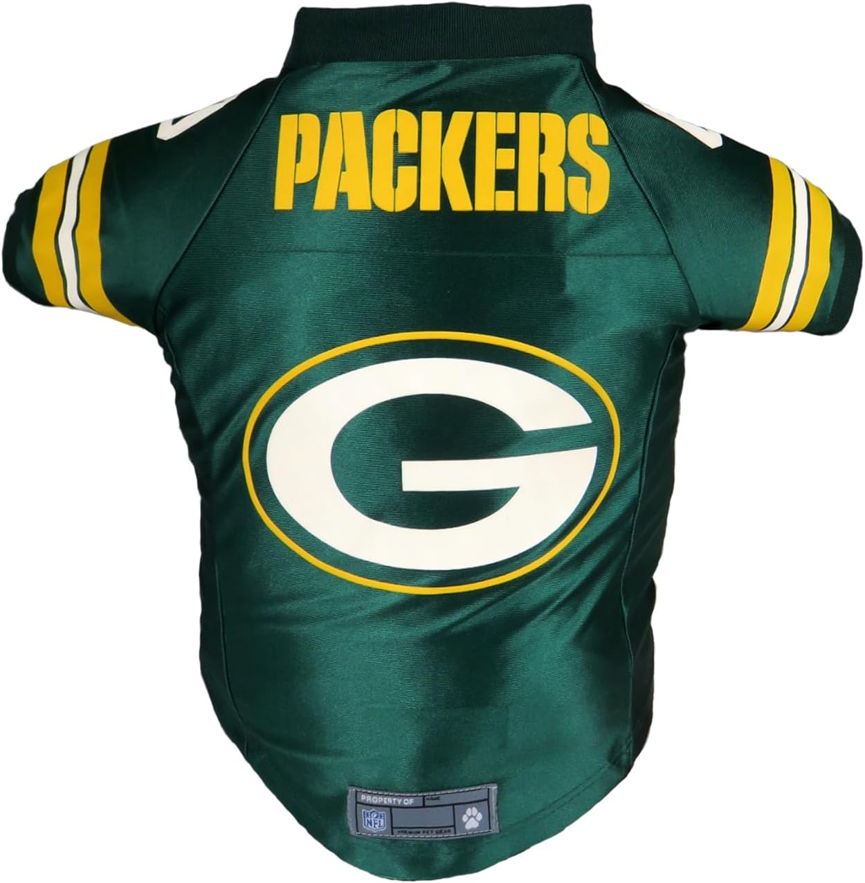 Unisex NFL Premium Pet Jersey, Small, Green Bay Packers