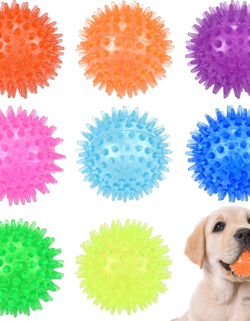 Load image into Gallery viewer, 2.5” Dog Balls (8 Colors) Squeaky Dog Toy Balls for Small Medium Dogs, Puppy Chew Toys Balls
