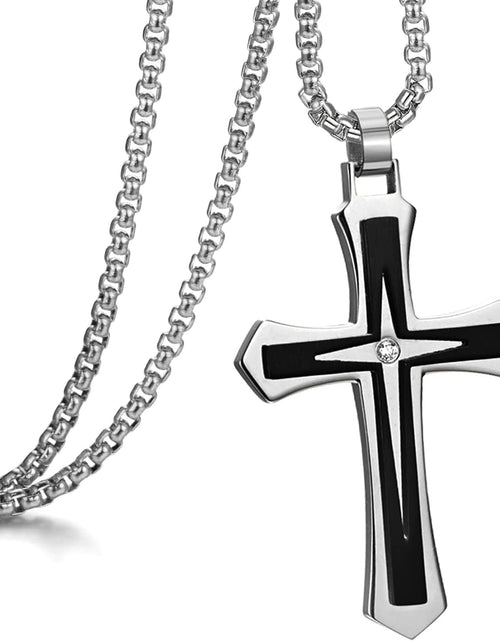 Load image into Gallery viewer, Cross Necklace For Men
