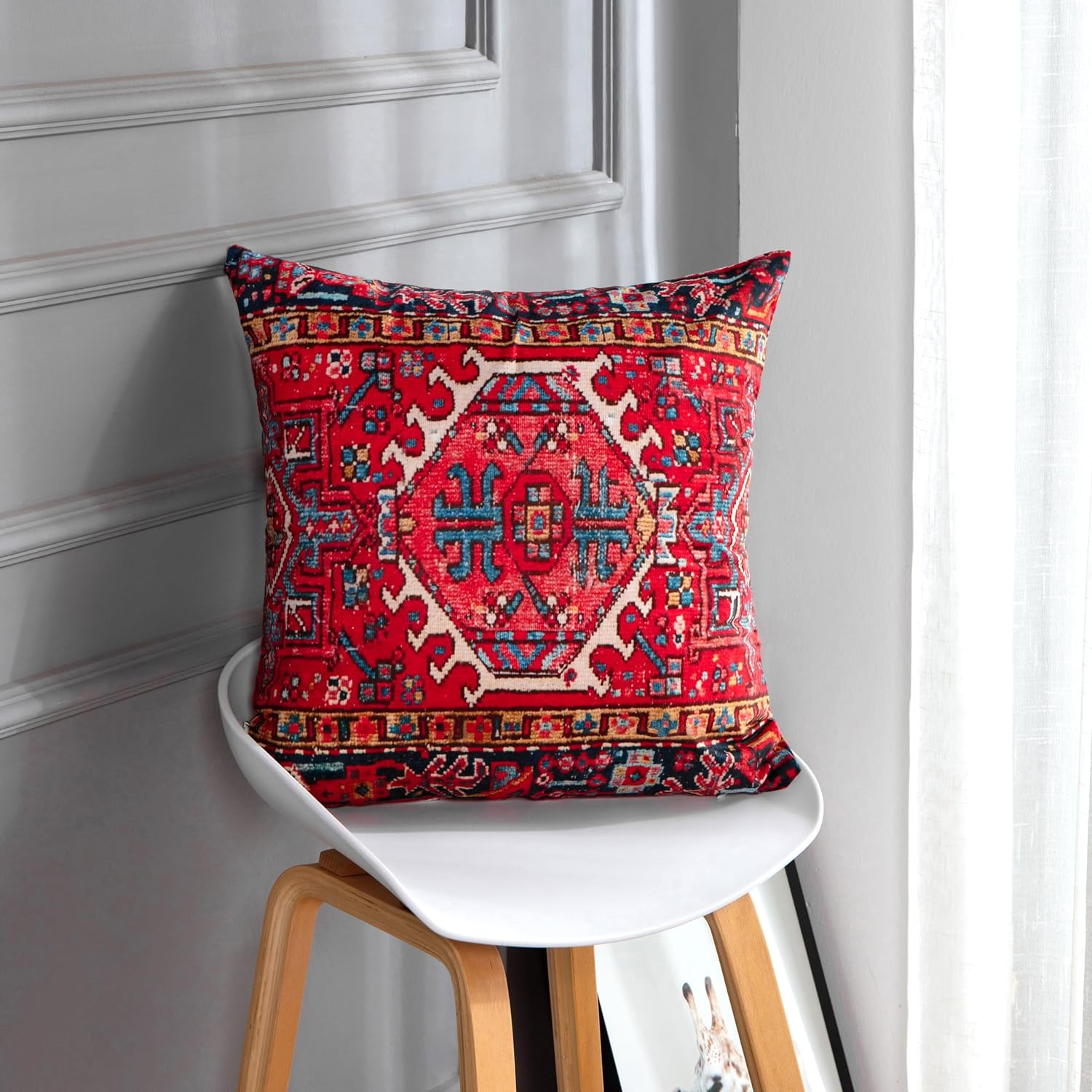 Turkish Boho Pillow Covers | Moroccan | Set of 4 | 20x20 NEW