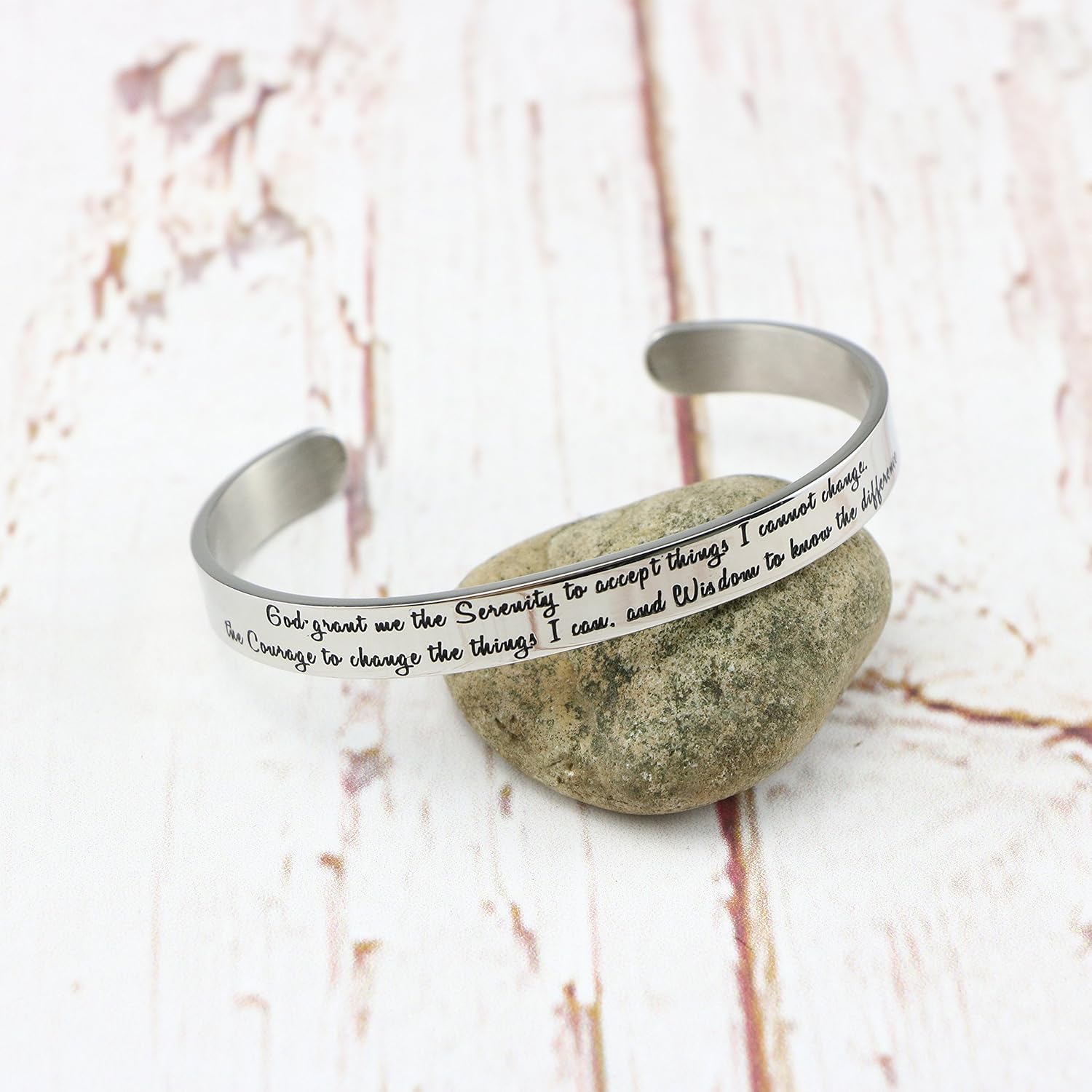 𝐂𝐡𝐫𝐢𝐬𝐭𝐢𝐚𝐧 𝐁𝐫𝐚𝐜𝐞𝐥𝐞𝐭𝐬 for 𝐖𝐨𝐦𝐞𝐧 Inspirational Religious Gifts for Her Bible Verse Bapstism Jewelry Cuff Bangle