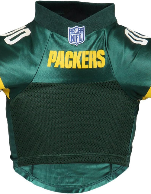 Load image into Gallery viewer, Unisex NFL Premium Pet Jersey, Small, Green Bay Packers
