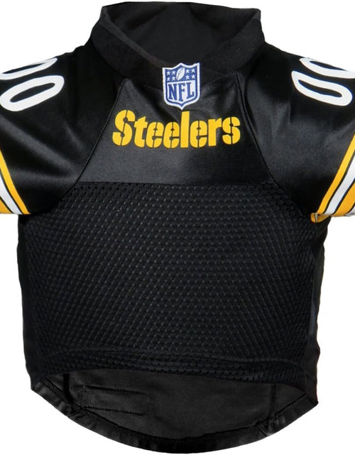 Load image into Gallery viewer, Unisex NFL Premium Pet Jersey, Small, Pittsburg Steelers
