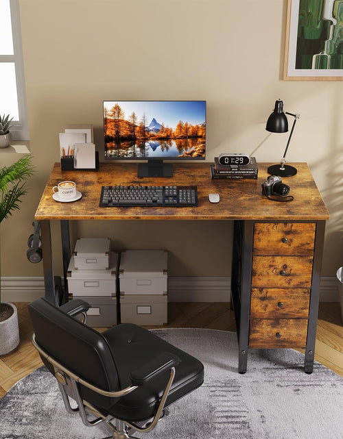 Load image into Gallery viewer, 47 Inch Modern L-Shaped Desk White Corner Computer Desks for Small Space Home Office
