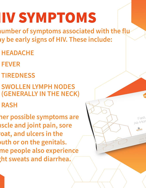 Load image into Gallery viewer, STD at Home Test for Men HIV-1 and HIV-2
