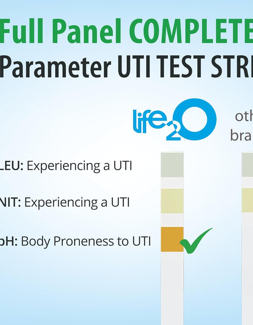 Load image into Gallery viewer, 3-in-1 Full Panel UTI Test Strips for Women, Men &amp; Kids 50ct
