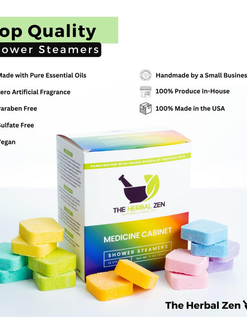 Load image into Gallery viewer, Variety Pack Shower Steamers with Essential Oils, Shower Bombs, Shower Tablets Aromatherapy, Birthday Gifts
