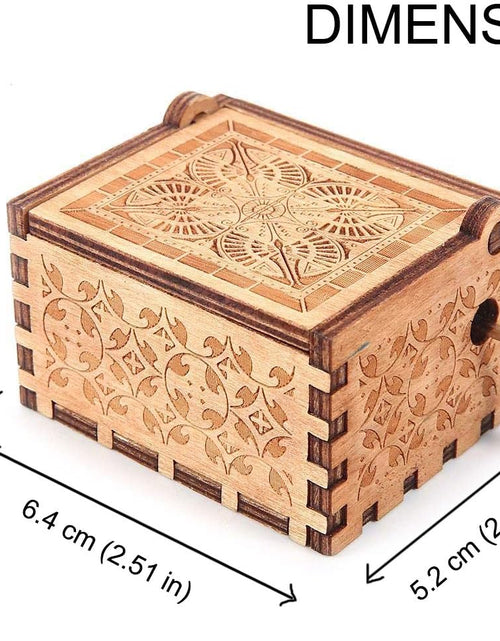 Load image into Gallery viewer, Wooden Music Box - The Pooh Saying Music Box - 1 Set
