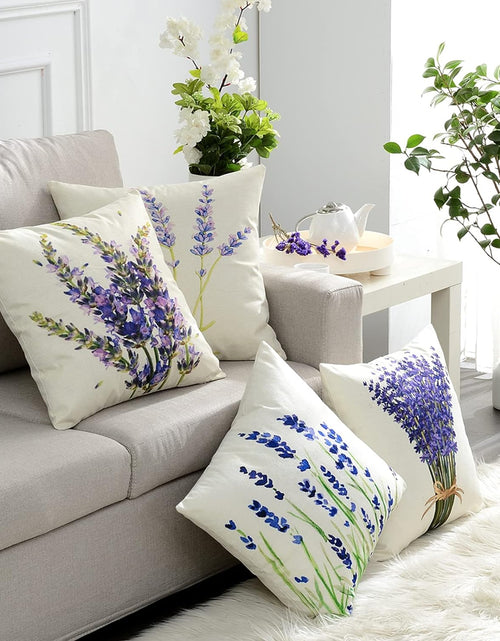 Load image into Gallery viewer, 4 Packs Outdoor Decorative Throw Pillow Cover 18x18 Inch
