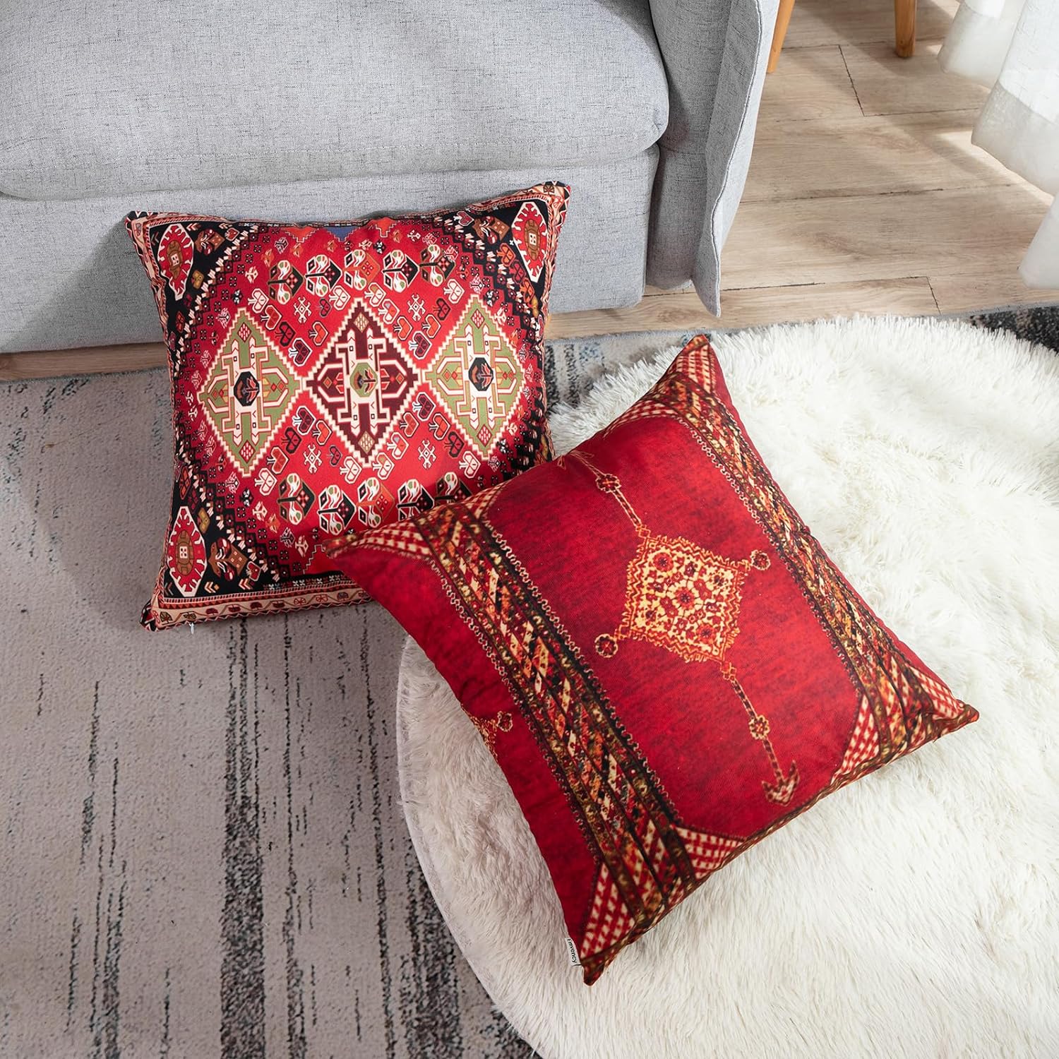 Turkish Boho Pillow Covers | Moroccan | Set of 4 | 20x20 NEW