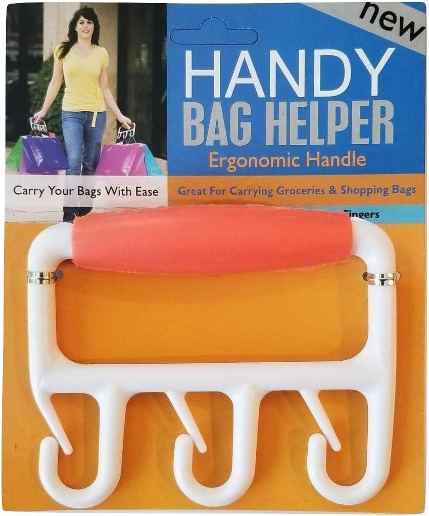 Handy Bag Helper Ergonomic Handle - Great for Carrying Groceries & Shopping Bags