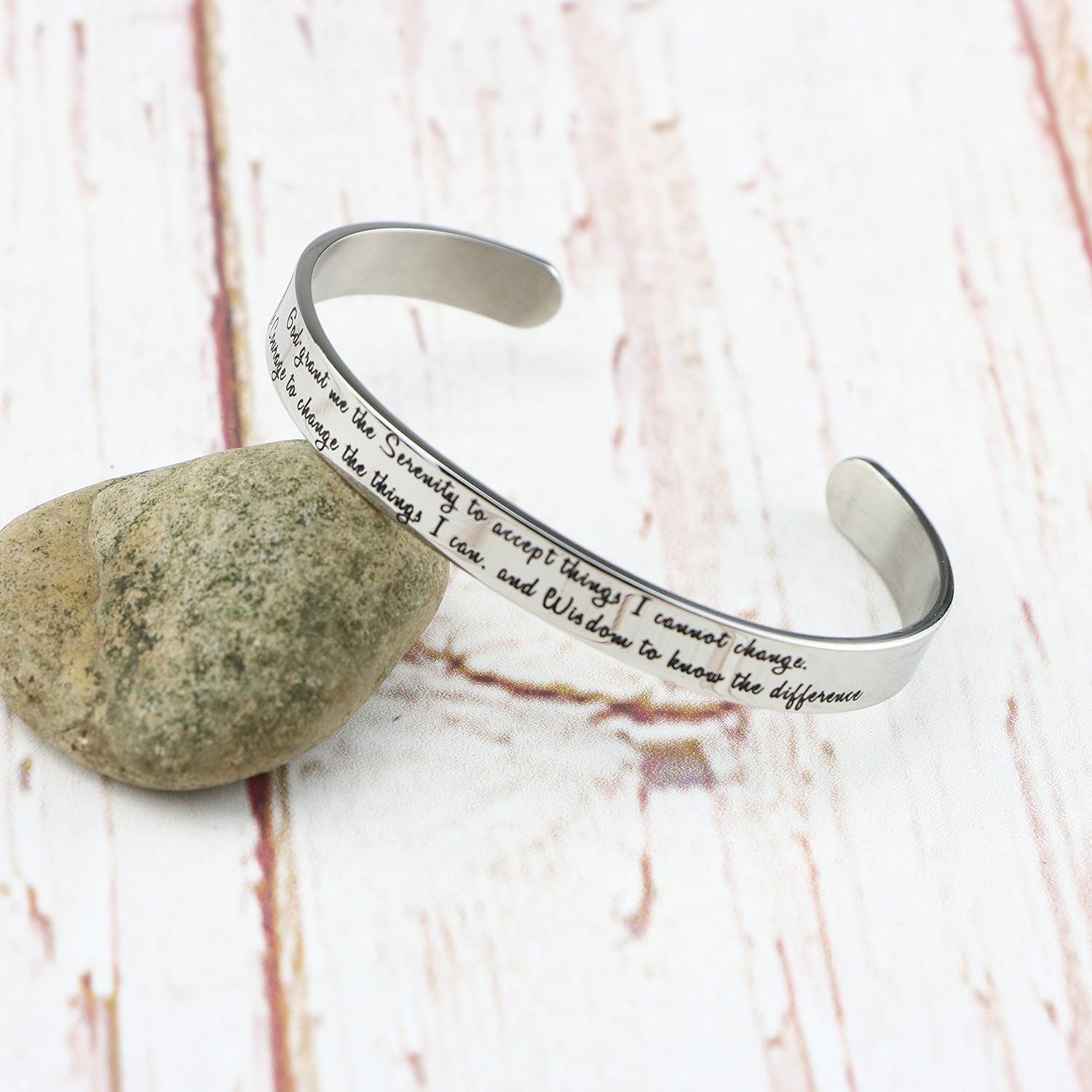 𝐂𝐡𝐫𝐢𝐬𝐭𝐢𝐚𝐧 𝐁𝐫𝐚𝐜𝐞𝐥𝐞𝐭𝐬 for 𝐖𝐨𝐦𝐞𝐧 Inspirational Religious Gifts for Her Bible Verse Bapstism Jewelry Cuff Bangle