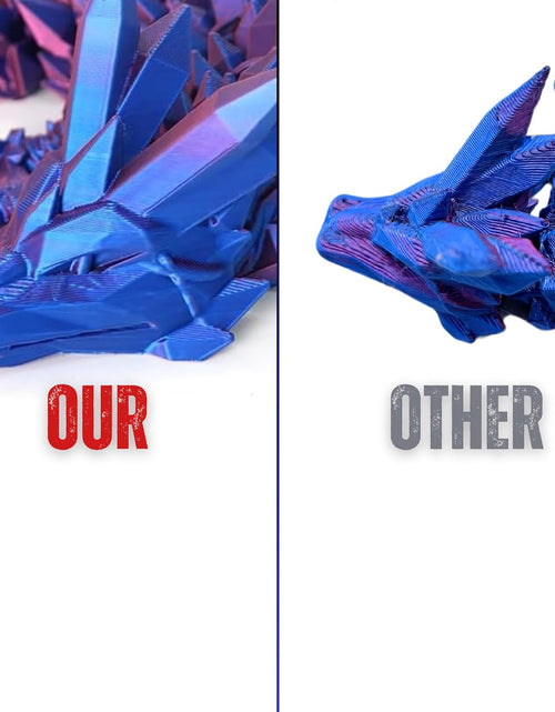 Load image into Gallery viewer, 3D Printed Dragon Fidget Toy, Full Articulated Dragon Crystal Dragon, Home Office Decor Executive Desk Toys
