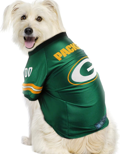 Load image into Gallery viewer, Unisex NFL Premium Pet Jersey, Small, Green Bay Packers
