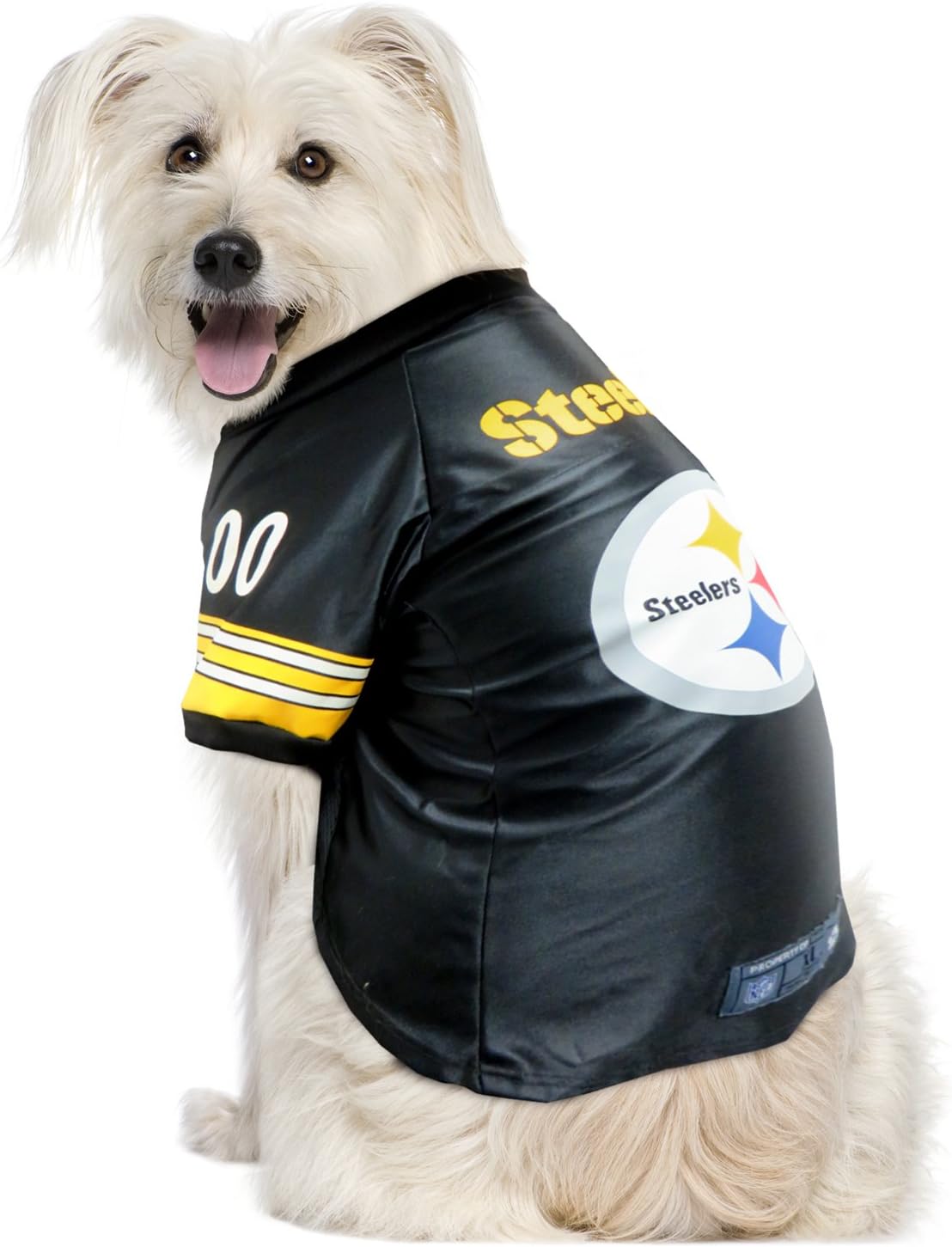 Unisex NFL Premium Pet Jersey, Small, Pittsburg Steelers