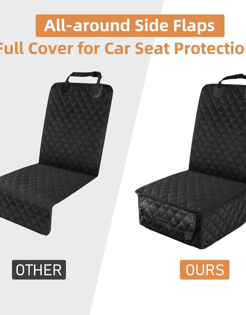 Load image into Gallery viewer, Waterproof Front Seat Car Cover, Full Protection Dog Car Seat Cover with Side Flaps, Nonslip Scratchproof
