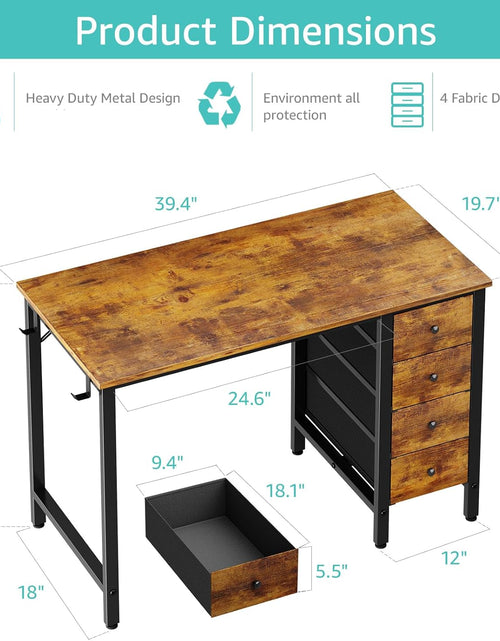 Load image into Gallery viewer, 47 Inch Modern L-Shaped Desk White Corner Computer Desks for Small Space Home Office
