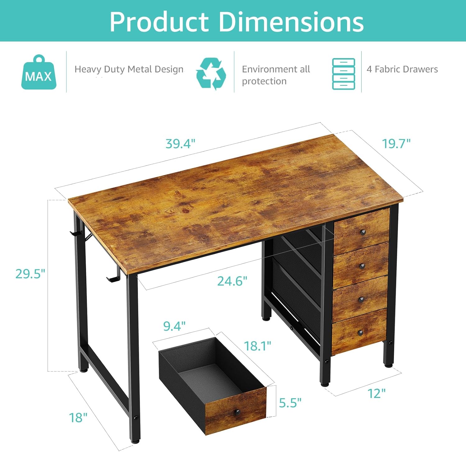 47 Inch Modern L-Shaped Desk White Corner Computer Desks for Small Space Home Office