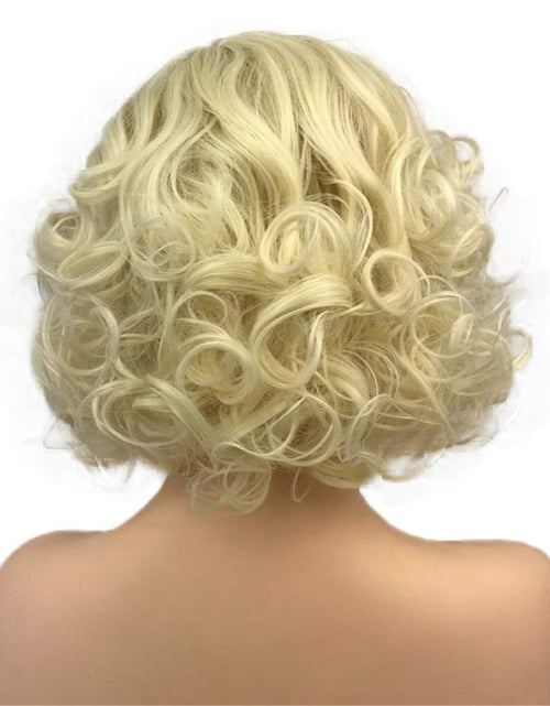 Load image into Gallery viewer, Women Short Curly Wig Synthetic Hair Cosplay Costume
