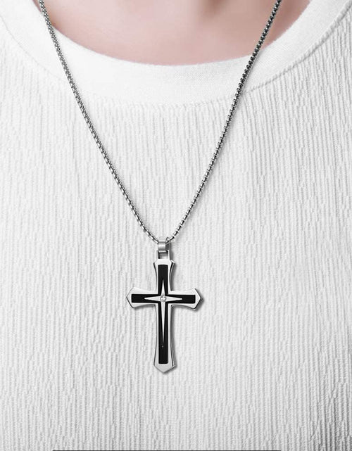 Load image into Gallery viewer, Cross Necklace For Men
