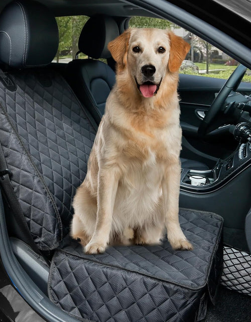 Load image into Gallery viewer, Waterproof Front Seat Car Cover, Full Protection Dog Car Seat Cover with Side Flaps, Nonslip Scratchproof
