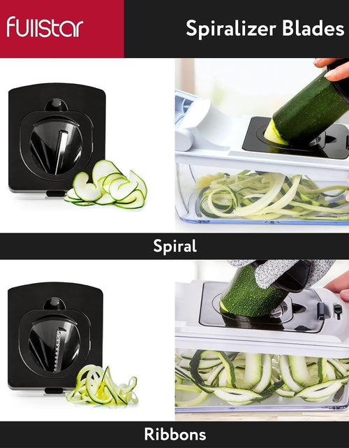 Load image into Gallery viewer, Spiralizer Vegetable Slicer, Dicer Cutter - (4 in 1, White)
