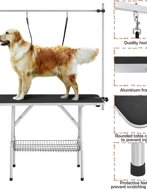 Load image into Gallery viewer, ️NEW Pet Grooming Table for Large Dogs Adjustable Height - Portable Trimming
