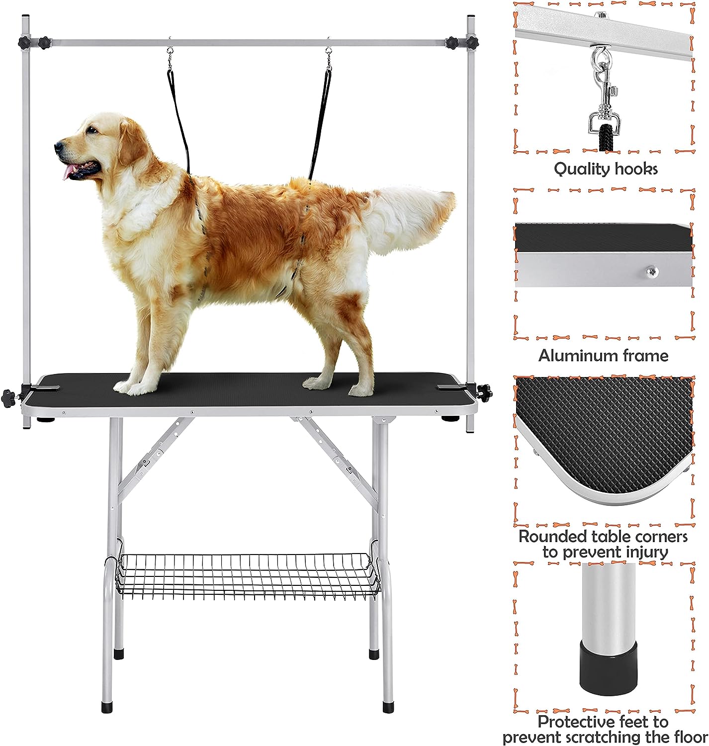 NEW Pet Grooming Table for Large Dogs Adjustable Height Shesavvy