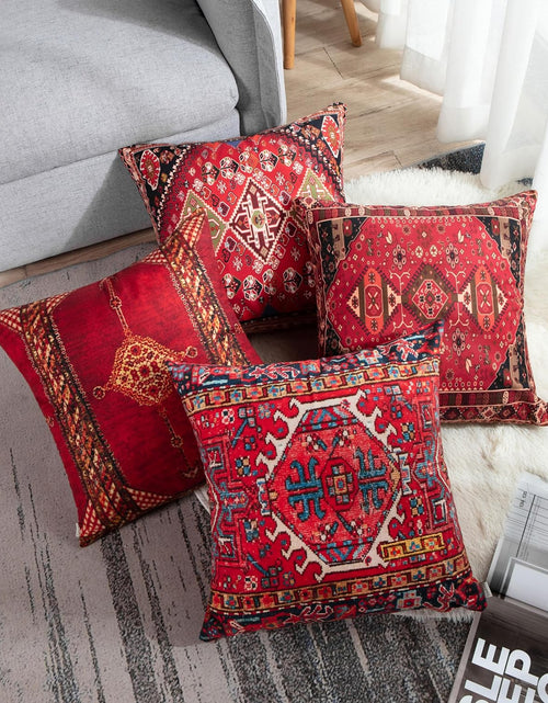 Load image into Gallery viewer, Turkish Boho Pillow Covers | Moroccan | Set of 4 | 20x20 NEW
