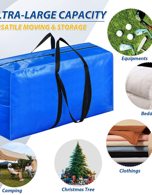 Load image into Gallery viewer, 57 Gallon Extra Large Storage Bags, XXL Jumbo Moving Bags Heavy Duty, Storage Totes Moving Boxes Supplies, 2 PACK
