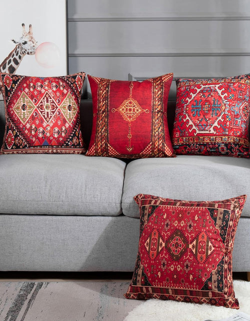 Load image into Gallery viewer, Turkish Boho Pillow Covers | Moroccan | Set of 4 | 20x20 NEW
