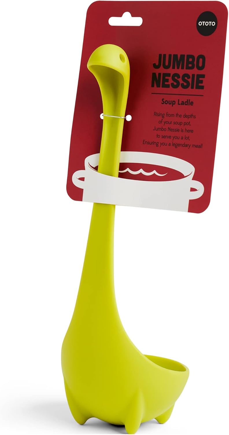 Soup Ladle - Funny Kitchen Gadgets, Loch Ness design, Cooking Gifts