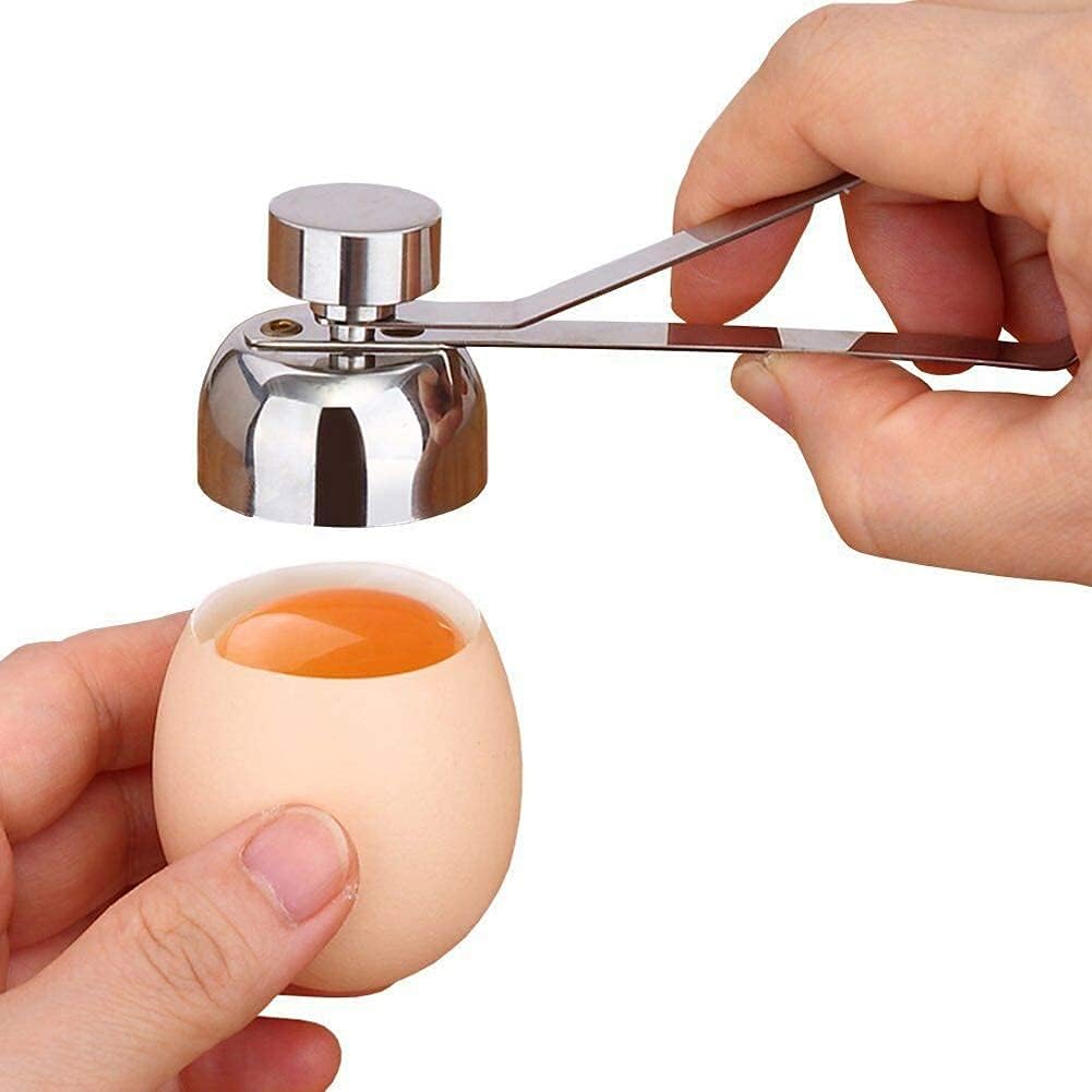 Stainless Steel Egg Opener Eggshell Cutter Kitchen Remover Tool (1 Piece)