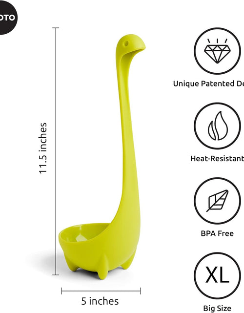 Load image into Gallery viewer, Soup Ladle - Funny Kitchen Gadgets, Loch Ness design, Cooking Gifts
