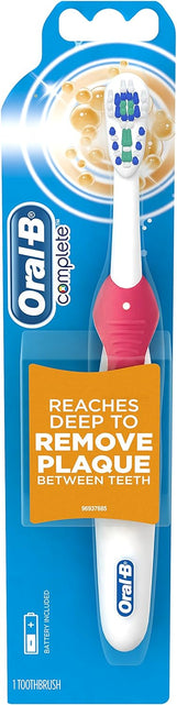 Load image into Gallery viewer, Complete Deep Clean Battery Power Electric Toothbrush,1 Count (Color May Vary)
