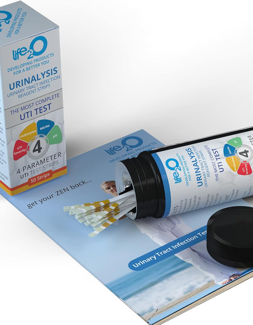 Load image into Gallery viewer, 3-in-1 Full Panel UTI Test Strips for Women, Men &amp; Kids 50ct
