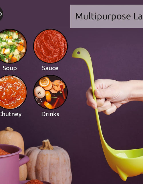 Load image into Gallery viewer, Soup Ladle - Funny Kitchen Gadgets, Loch Ness design, Cooking Gifts
