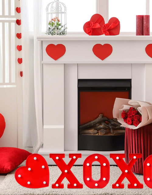 Load image into Gallery viewer, Valentine&#39;s Day Letter Lights Sign Table Decorations
